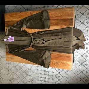 Olive green Savage Fenty robe